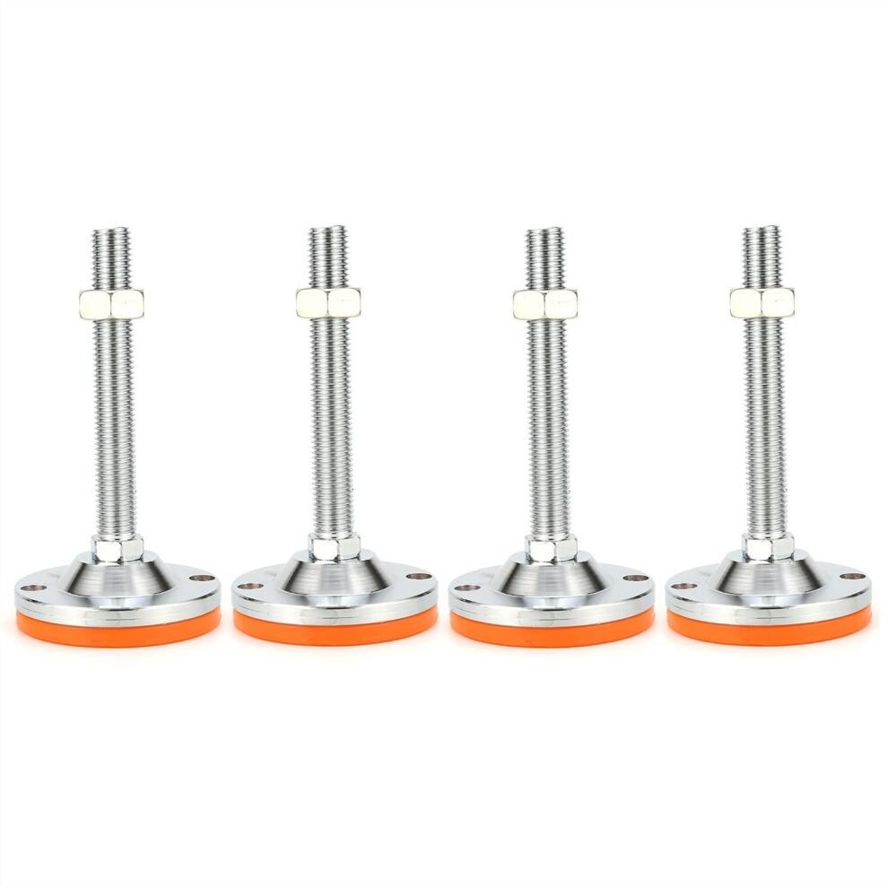 Adjustable M24 Leveling Feet 4Pcs Heavy Duty Furniture Leg Levelers With AntiâSlip Rubber Base 9771547872368