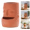 Whimsical Tribal Molded Face Pot produced From Durable 2