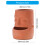 Whimsical Tribal Molded Face Pot produced From Durable 3