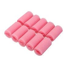 Heatless Curlers Set of 10 Foam Hair Rollers for Overnight Comfortable Curls on All Hair Types