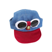 Pet Sun Hat Headgear Baseball Cap Breathable Fabric For-M 2