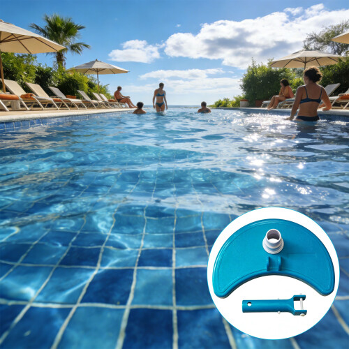 Flexible Swimming Pool Vacuum Head Designed For Debris Pickup 1