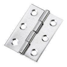 Heavy Duty Stainless Steel Door Hinges 2 Inch, Quiet Ball Bearing Design for Cabinet and Furniture Doors, 10 Pack