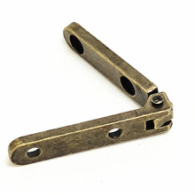 Heavy Duty Ball Bearing Door Hinges 4PCS Zinc Alloy 90 Degree Hinges with Screws for Wooden Box Cabinet