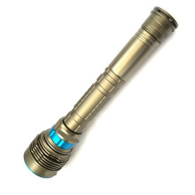 Rechargeable LED Flashlight Torch, Compact Waterproof Bright Light for Camping and Hiking
