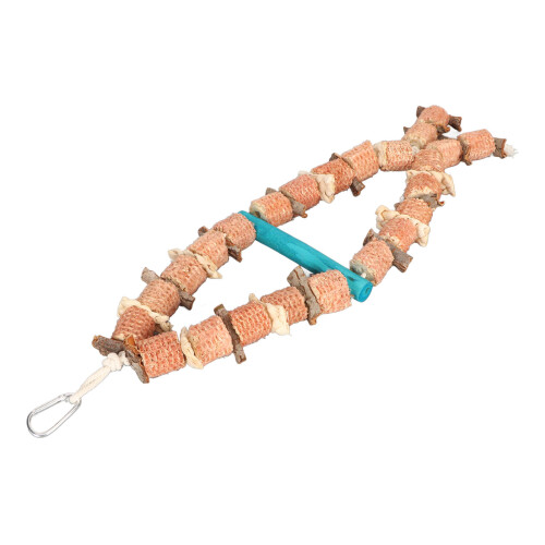 Parrot Corn Cob Chew Toy 23.2x5.9in Hanging Cage 1