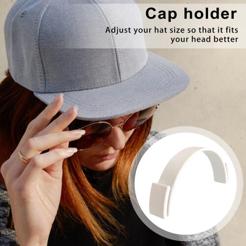 Hat Brim Shaper and Bender Tool with Adjustable Fit Tape, Stable Curve, Wide Hat Compatibility 2