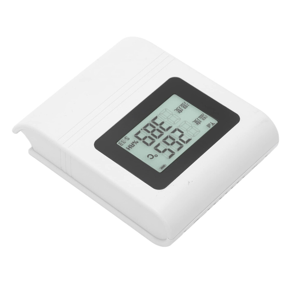 Accuracy Wall Mounted Temperature Humidity Sensor, 12V Digital Display Temp Transmitter Rs485 For Indoor Monitoring 9351714496377