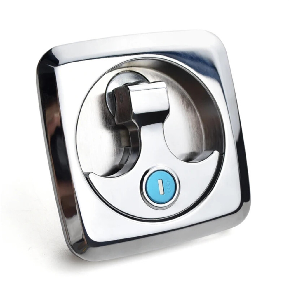 Electrical Panel Lock Zinc Alloy Keyed Paddle Handle Latch For Industrial Cabinet Enclosure 1Pcs 9351714683401