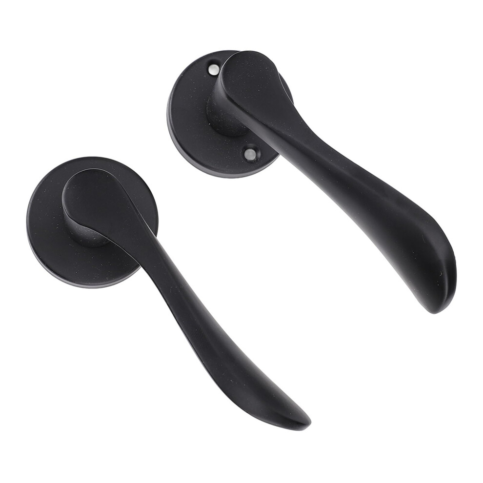 Modern Door Lock Set With Secure Keyed Entry Handle, Durable Plated Construction For Home And Office 9330225348047