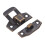 Antique Bronze Toggle Latch 29x30mm Small Pull Action Catch for Boxes, Durable Adjustable Iron Hasp 3