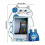 2Pcs Clear Acrylic Picture Frame Cute Cats-Translucent Blue 4