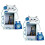 2Pcs Clear Acrylic Picture Frame Cute Cats-Translucent Blue 1