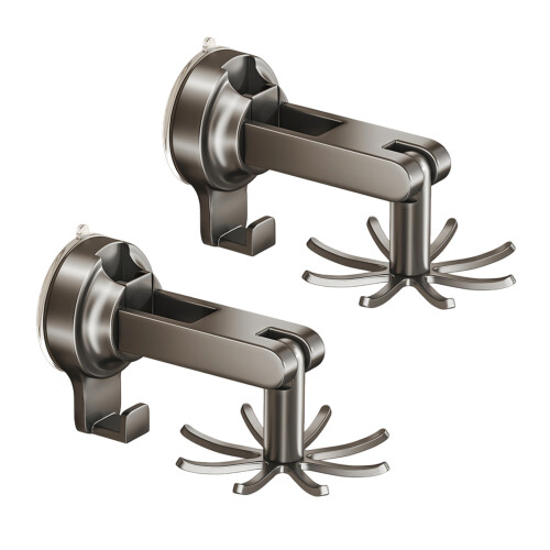 8 modifiable Suction Cup Wall Mount Storage Solution For