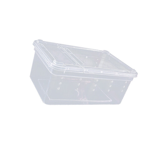 Plastic Lizards Keeper Tanks with Removable Base and Feeding-1
