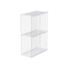 Platzsparende Handtaschen-Organizer-Box aus- zwei Etagen