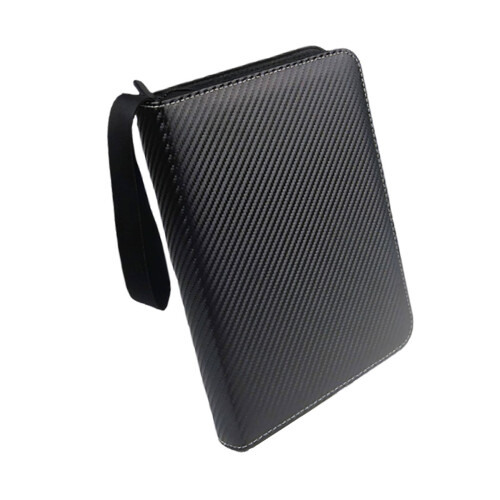 Large Capacity 4 Compartment Side Access PU Leather Card-2