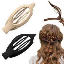 Large Matte Hair Claw Clip for Thick Hair, Strong Durable Grip, Neutral Colors, Secure AllDay Hold