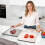 Kitchen Double Sided Stainless Steel Cutting Board For-gezi 3