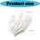 1PC Finger-Badehandschuh Badehandschuh aus Seide und-Weiß 4