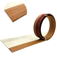 Self Adhesive Floor Transition Strip Yellow Oak 100cm Easy Peel Seamless Carpet Edge Trim for Uneven Floors
