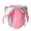 Collapsible Foot Bath Basin 5-Layer Insulated Pink 3