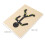 Wooden Stick Man Toy 30x22.5cm Beech Puzzle 2