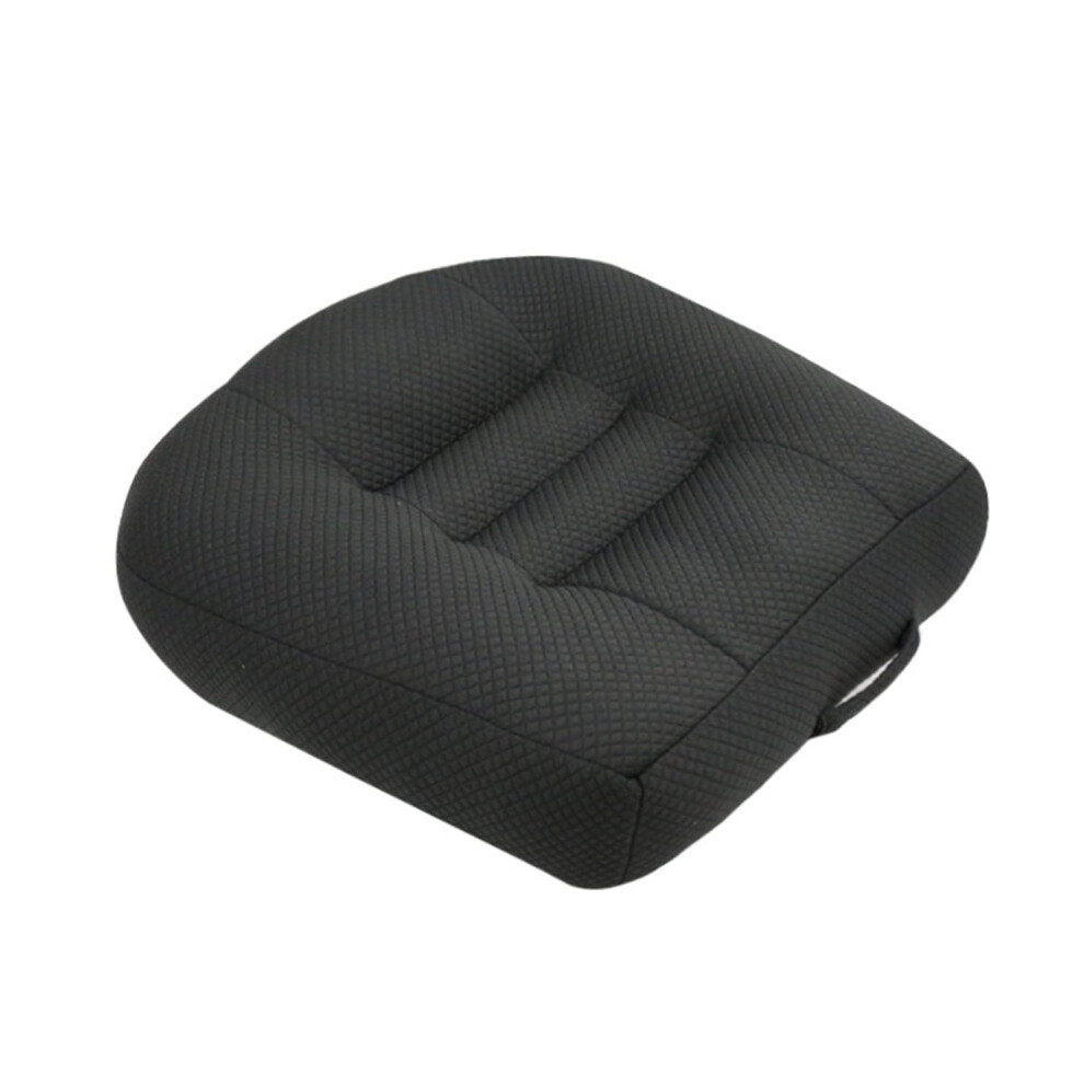 Car Seat Booster Cushion for Driving – Breathable Mesh Seat Riser Pad with AntiSlip Base and Enhanced Visibility