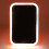 Pink LED Touch Makeup Mirror, 500mAh, Square Desk 2