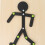 Wooden Stick Man Toy 30x22.5cm Beech Puzzle 13