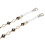 2 Pairs High Heel Ankle Straps Black 4Leaf Clover 9