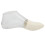 Front Toe Split Socks, 3 Pairs, Milk White 12