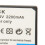 LP E10 7.4V 2200mAh Camera Battery for 1300D/1100D 9
