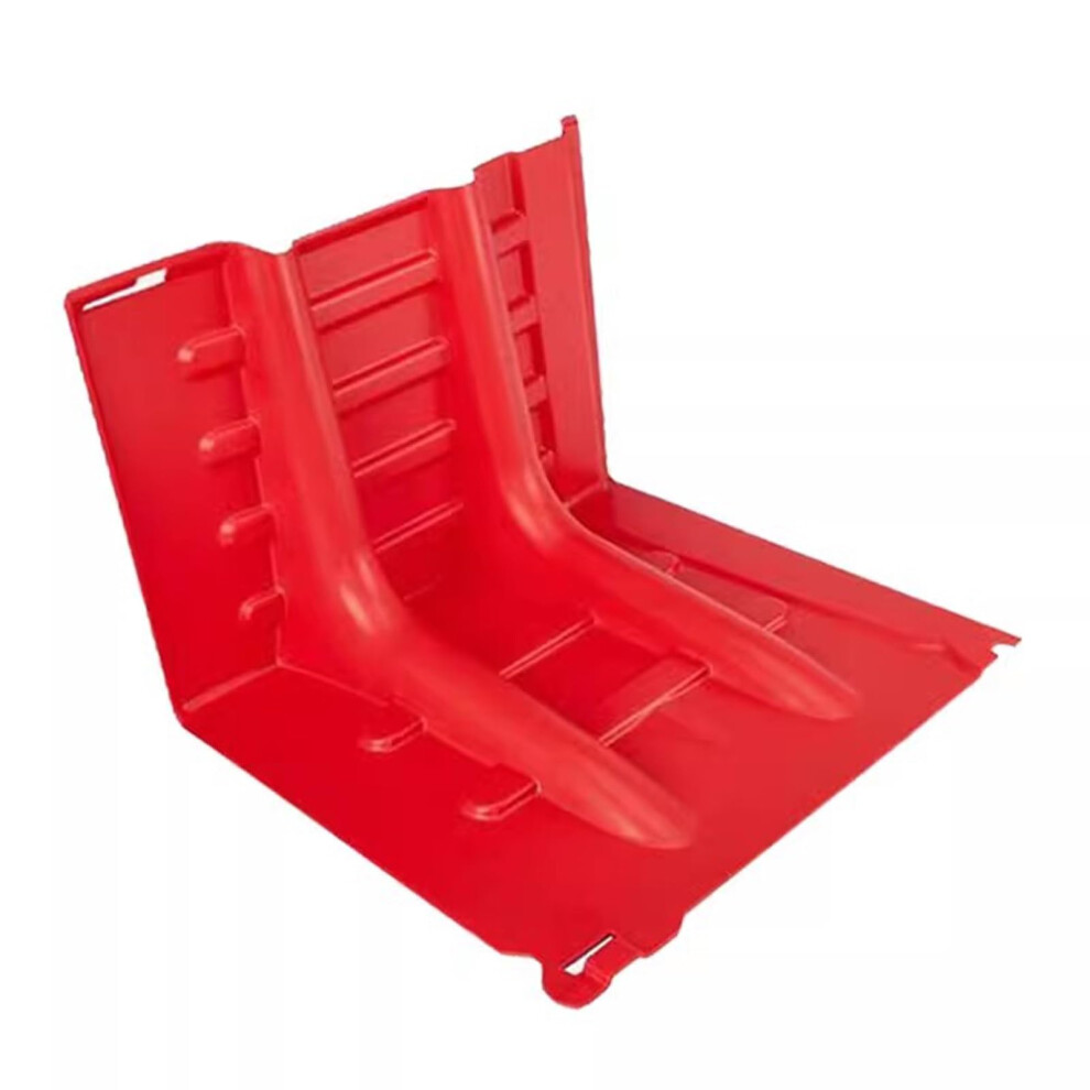 Reusable Flood Barrier With Quick Snap Connection, Adjustable Angle Flood Control Plate, Red 1Pc 9330225348474