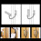 Gold Door Chain Lock with Secure Spring Button, AntiTheft Stainless Steel Security Chain for Home Doors 5