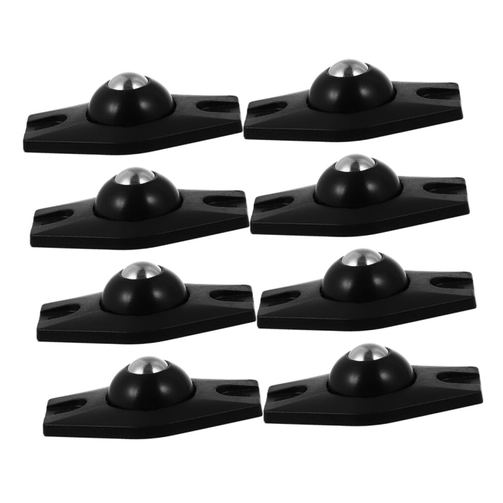 Heavy Duty Adhesive Caster Wheels For Cabinets Drawers Appliances, 360 Swivel Smooth Rolling Design 9771547873549