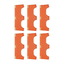 Hard Hat Sweatband Replacement Pads 6 Pack – Quick Sweat Absorption, Washable Soft Fabric for Hot Weather Helmet Use