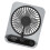 Mode-desktopventilator met veiligheidsgaasbeschermer-Zwart 1