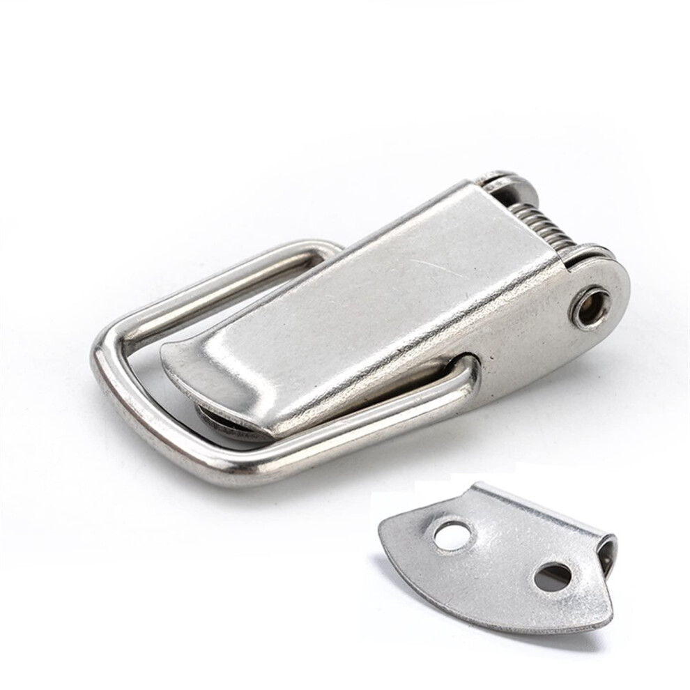Brushed Nickel Door Latch Heavy Duty Slide Bolt Lock For Gate Cabinet Security Corrosionresistant 9771547046905
