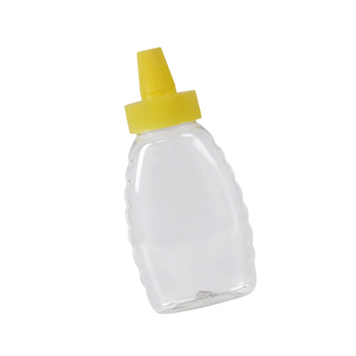 Récipient à sauce transparent avec bouchon-couvercle pointu M