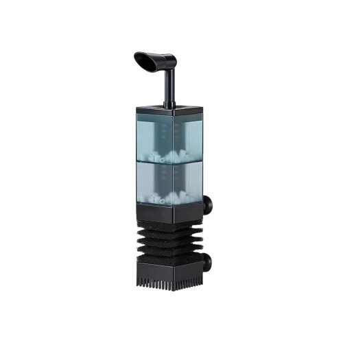 Ruimtebesparend aquariumfilter met stille werking-Dubbele laag