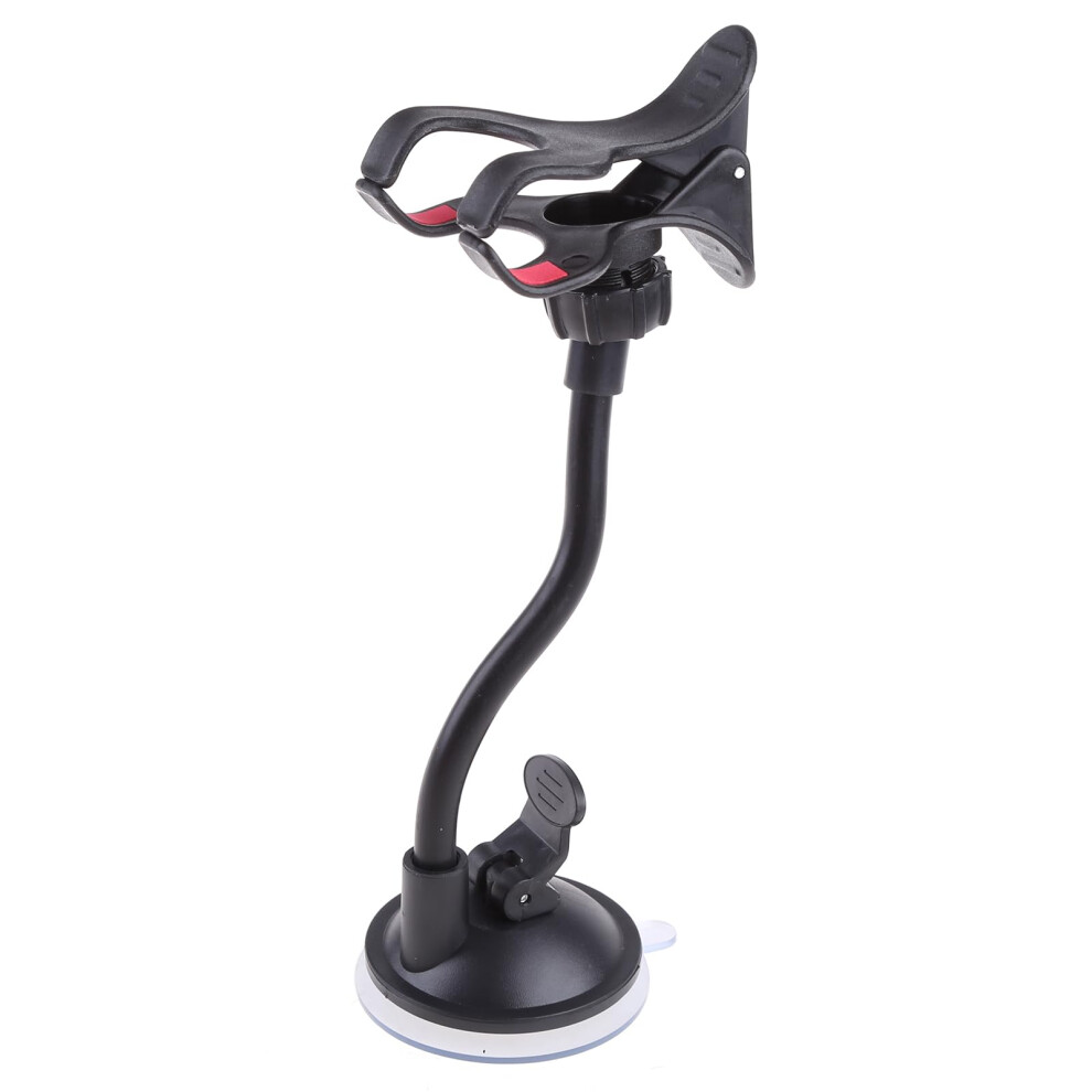 Car Phone Mount With Flexible Gooseneck Arm For Windshield And Dashboard, Secure Universal Holder Clip 9351714497244
