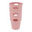 30oz Silicone Cup Sleeve Protector Light Pink 14