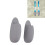 2pcs Wall Toothbrush Holder, Small Silicone, Grey 13
