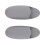 2pcs Wall Toothbrush Holder, Small Silicone, Grey 14