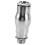 304 Stainless Frothy Nozzle G1.5in 90 Sprayer 1