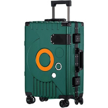 24 Inch PC Hard Shell Carry On Luggage Aluminum Frame with 360 Spinner Wheels and TSA Lock