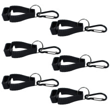 6PCS Glove Clip Set, Durable Work Glove Holder for Belt, Secure Glove Attachment for Workers