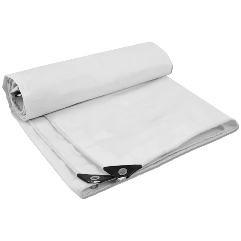 Heavy Duty Waterproof Tarpaulin 1.2X1.5m Pvc Coated Tarp Cover With Reinforced Edges And Metal Grommets For Truck Or Furniture Shelter 9351714497725