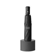 Automatic Umbrella Windproof Waterproof Folding Travel Umbrella with Fully Automatic Operation and Reflective Safety Strip